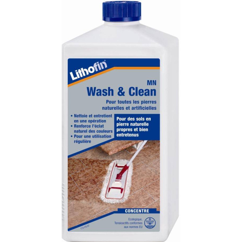 MN Wash & Clean - Nettoie et soigne en une opération - Lithofin MN Wash & Clean - Nettoie et soigne en une opération - Lithofin
