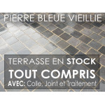 PACK Terrasse Pierre Bleue TOUT COMPRIS