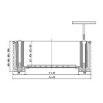 Couvercle à carreler étanche EUROMASTER B125 - L&S