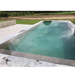 Margelle de piscine - Pierre Bleue Belge - SUR MESURE