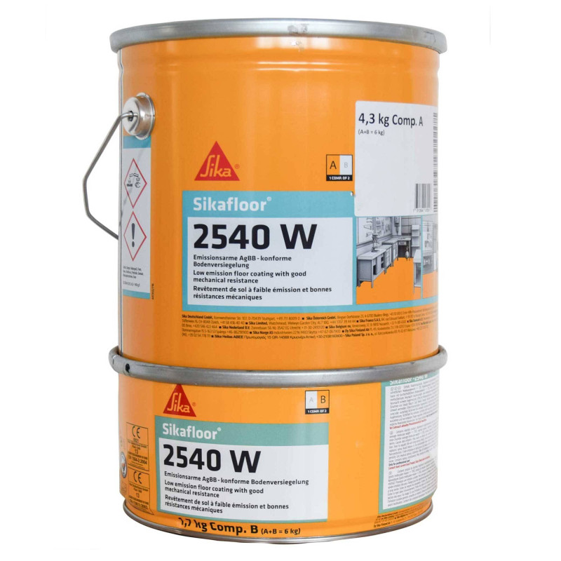 SikaFloor-2540 W - Revestimento epoxídico de dois componentes - Sika SikaFloor-2540 W - Revestimento epoxídico de dois componentes - Sika