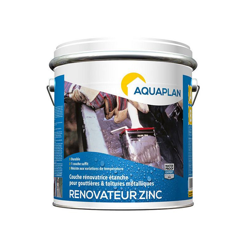Rénovateur Zinc - Camada de renovação impermeável - Aquaplan Rénovateur Zinc - Camada de renovação impermeável - Aquaplan