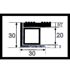 فتحة دخول من الألومنيوم المضلع - Alutrap PAD - ROSCO