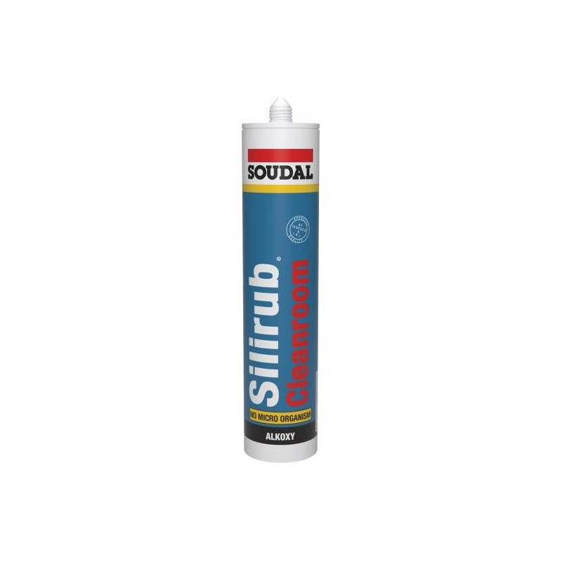 Silirub Cleanroom - 洁净室中性硅酮密封胶 EC 1 PLUS - Soudal
