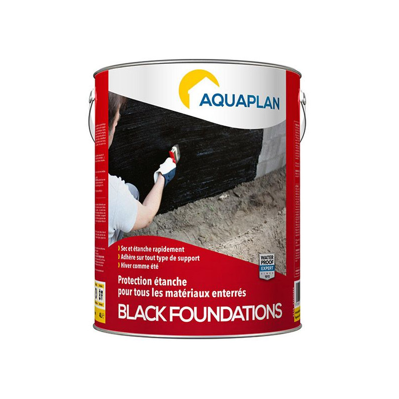 Black Foundations - طلاء البيتومين - Aquaplan