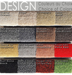 Paillasson DESIGN L - Épaisseur 25 mm - SUR MESURE - Cleanmid - Verimpex