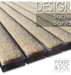 Zerbino DESIGN L, spessore 12 mm, SU MISURA