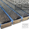 DESIGN L deurmat, 12 mm dik, OP MAAT GEMAAKT