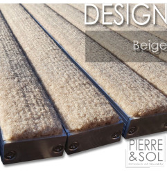 Zerbino DESIGN L, spessore 12 mm, SU MISURA