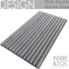 DESIGN L deurmat, 12 mm dik, OP MAAT GEMAAKT