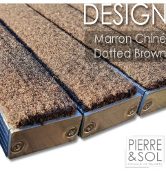 Zerbino DESIGN L, spessore 12 mm, SU MISURA