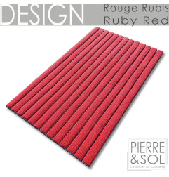 DESIGN L deurmat, 12 mm dik, OP MAAT GEMAAKT