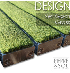DESIGN L deurmat, 12 mm dik, OP MAAT GEMAAKT