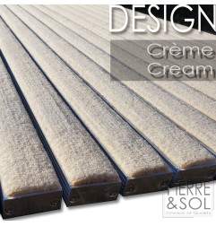DESIGN L deurmat, 12 mm dik, OP MAAT GEMAAKT