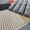 DESIGN L deurmat, 12 mm dik, OP MAAT GEMAAKT