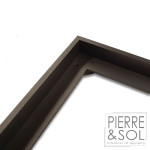 Proma-AZ - Cadre de paillasson en aluminium - Couleur Anthracite - Rosco