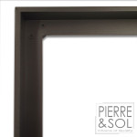 Proma-AZ - Cadre de paillasson en aluminium - Couleur Anthracite - Rosco