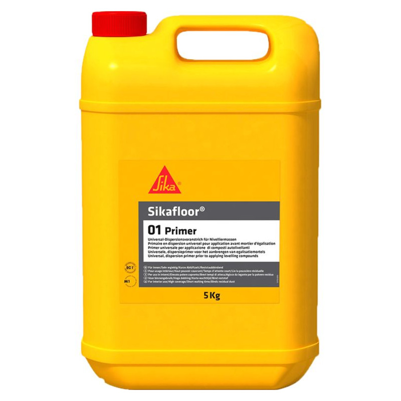 SikaFloor-01 Primer - برايمر التشتت قبل مركب التسوية EC 1 PLUS - Sika SikaFloor-01 Primer - برايمر التشتت قبل مركب التسوية EC 1 PLUS - Sika
