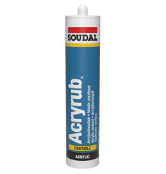 Acryrub - Selante acrílico EC 1 PLUS - Soudal