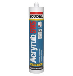 Acryrub SWS - Mastic acrylique silanisé EC 1 PLUS - Soudal