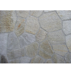 Giant Luserne stone - mixed colors mosaic