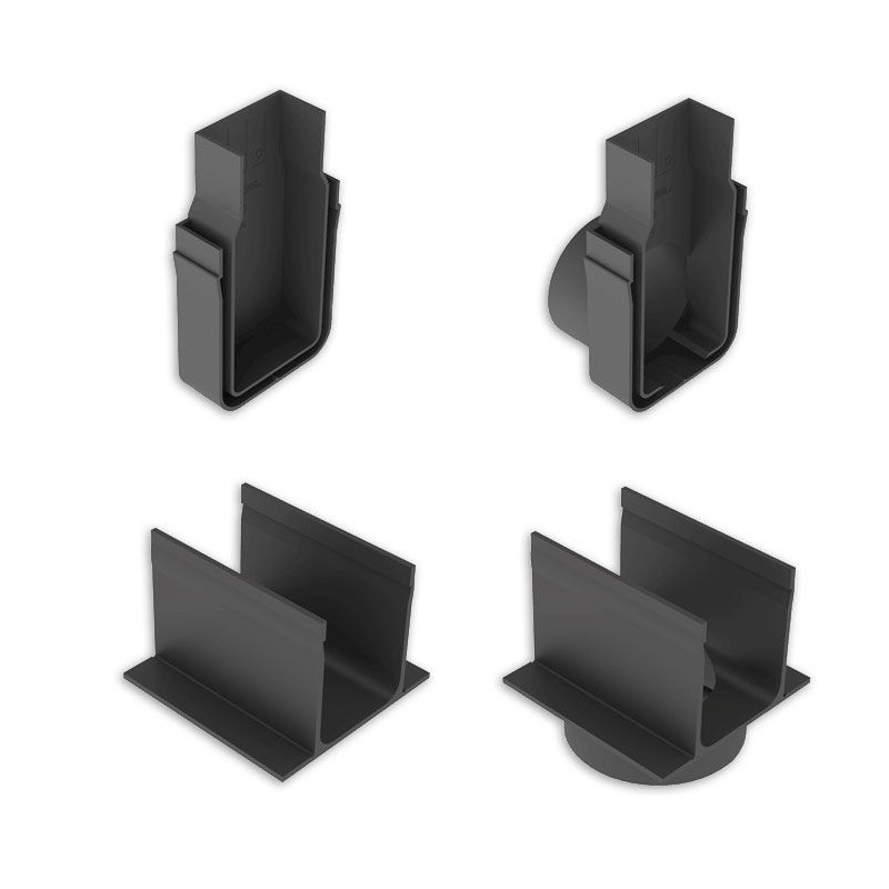 Slimline channel accessories - ACO