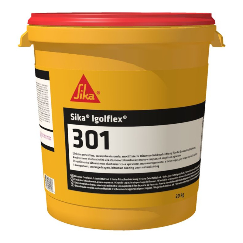 Sika Igolflex-301 - Membrane liquide élastomère EC 1 PLUS - Sika Sika Igolflex-301 - Membrane liquide élastomère EC 1 PLUS - Sika