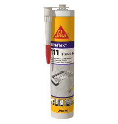 SikaFlex-111 Stick & Seal - EC 1 PLUS эластичный однокомпонентный герметик и клей - Sika