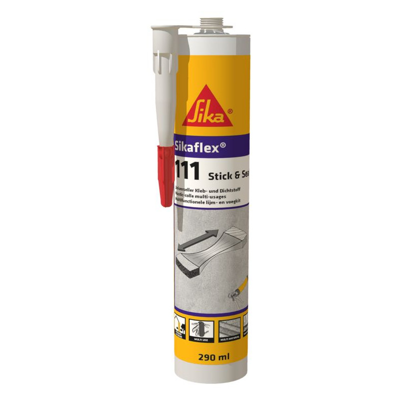SikaFlex-111 Stick & Seal - EC 1 PLUS 弹性单组分密封剂和粘合剂 - Sika