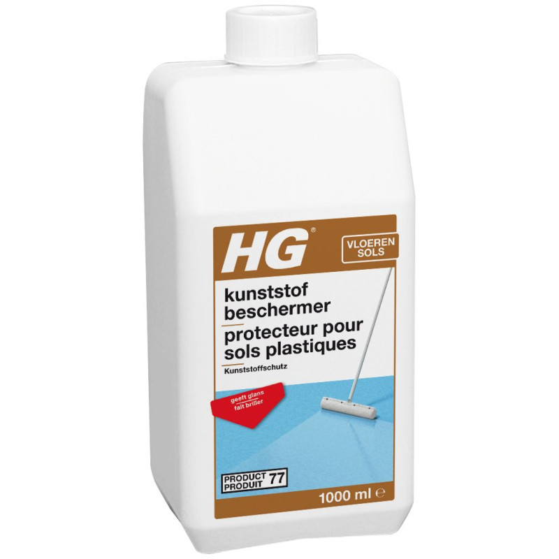 Protector para suelos de plástico 1 L - n°77 - HG Protector para suelos de plástico 1 L - n°77 - HG