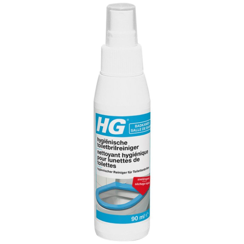 Hygiënische reiniger voor toiletbrillen 90 ml - HG Hygiënische reiniger voor toiletbrillen 90 ml - HG