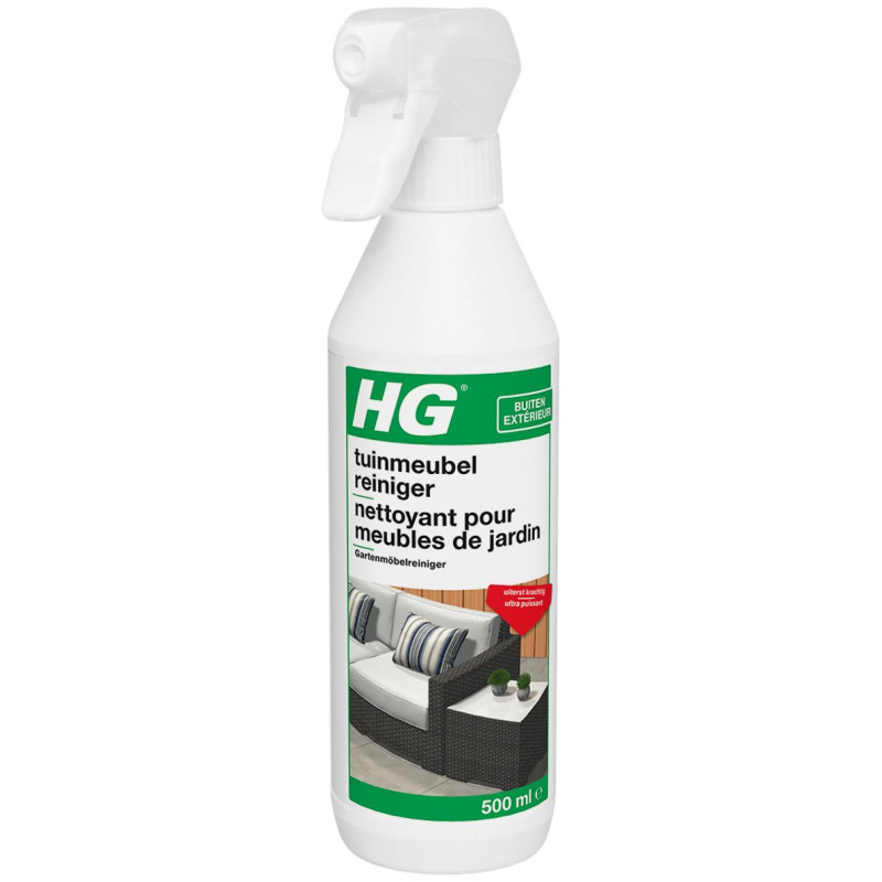 Limpador de móveis de jardim 500 ml - HG Limpador de móveis de jardim 500 ml - HG