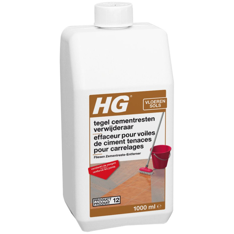 瓷砖的顽固水泥污渍清除剂 1 L - n°12 - HG