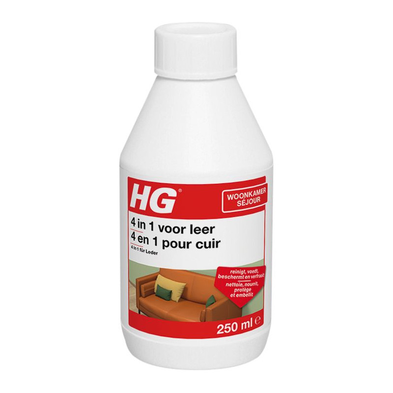 4 en 1 para cuero 250 ml - HG