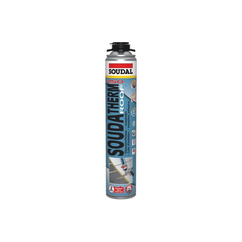 Soudatherm Roof 250 - пенополиуретановый клей - Soudal Soudatherm Roof 250 - пенополиуретановый клей - Soudal
