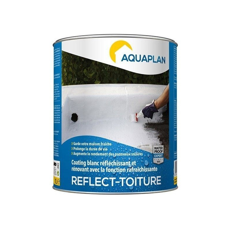 Reflect-Toiture - Reflective white coating - Aquaplan Reflect-Toiture - Reflective white coating - Aquaplan