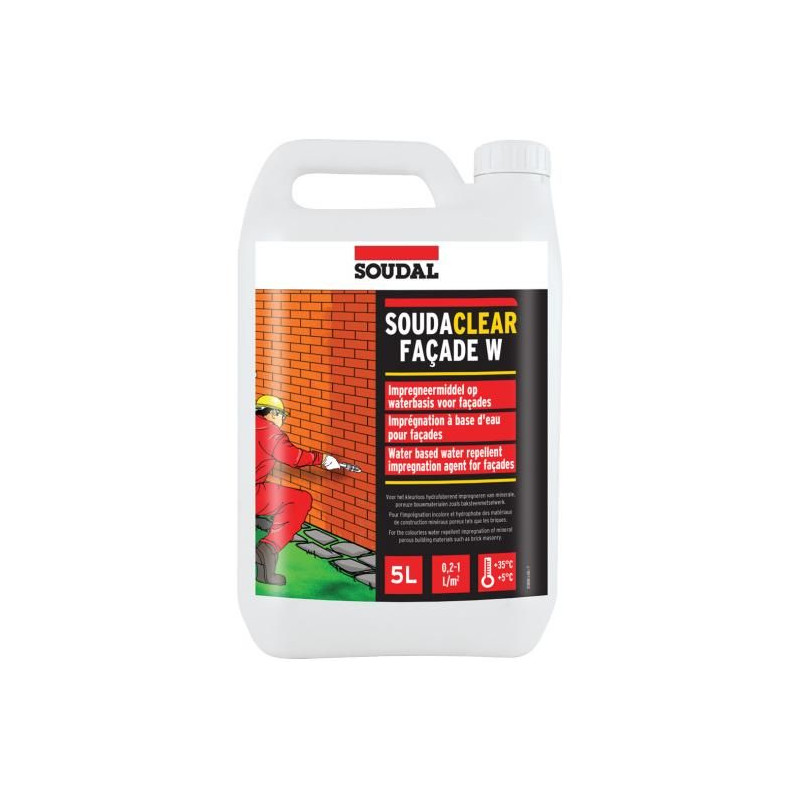 Soudaclear Façade W - Пропитка - Soudal Soudaclear Façade W - Пропитка - Soudal