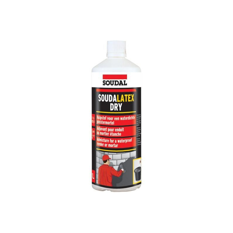 Soudalatex DRY - Additief voor beton of mortel - Soudal Soudalatex DRY - Additief voor beton of mortel - Soudal