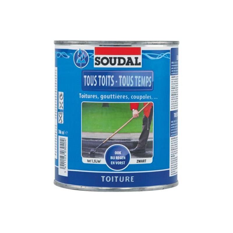 Todos los techos - Todo clima - Revestimiento impermeabilizante - Soudal