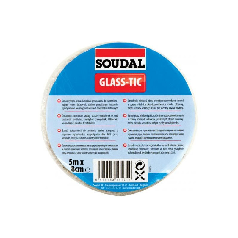 Glass-Tic - Zelfklevende afdichtingstape - Soudal