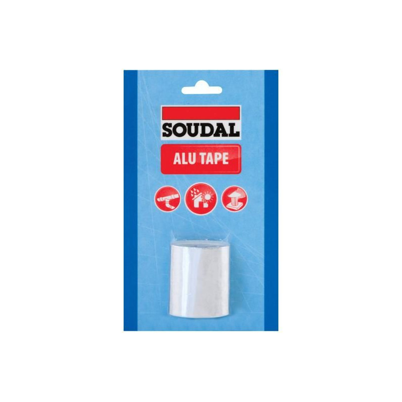 Alu Tape - Самоклеящаяся ремонтная лента - Soudal Alu Tape - Самоклеящаяся ремонтная лента - Soudal