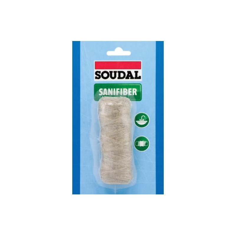 Sanifiber - ألياف الكتان للعزل المائي - Soudal