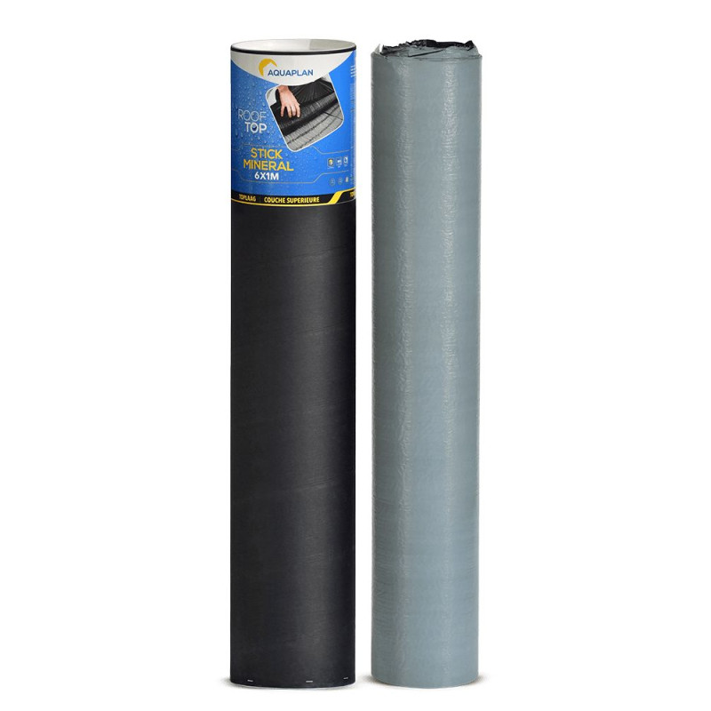 Roof Top Stick Mineral - 6 m² - Zelfklevende aflak - Aquaplan Roof Top Stick Mineral - 6 m² - Zelfklevende aflak - Aquaplan