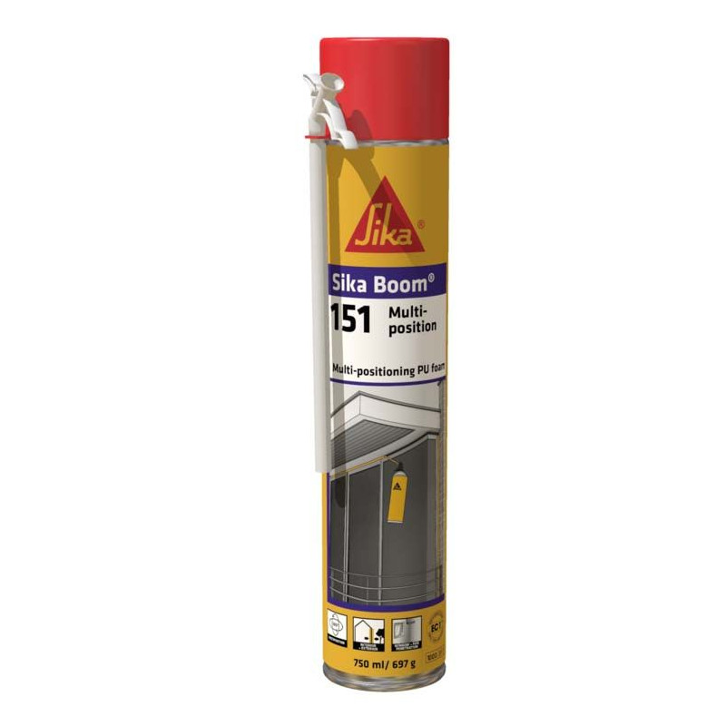 Sika Boom-151 Multiposition - Schiuma PU espandente EC 1 PLUS - Sika Sika Boom-151 Multiposition - Schiuma PU espandente EC 1 PLUS - Sika