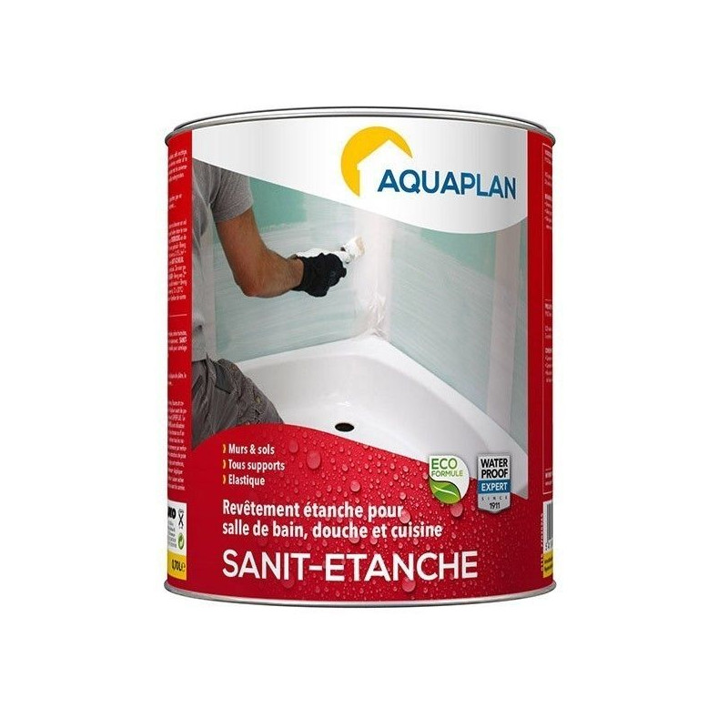 Sanit-Etanche - Impermeabilização antes da colocação de ladrilhos - Aquaplan