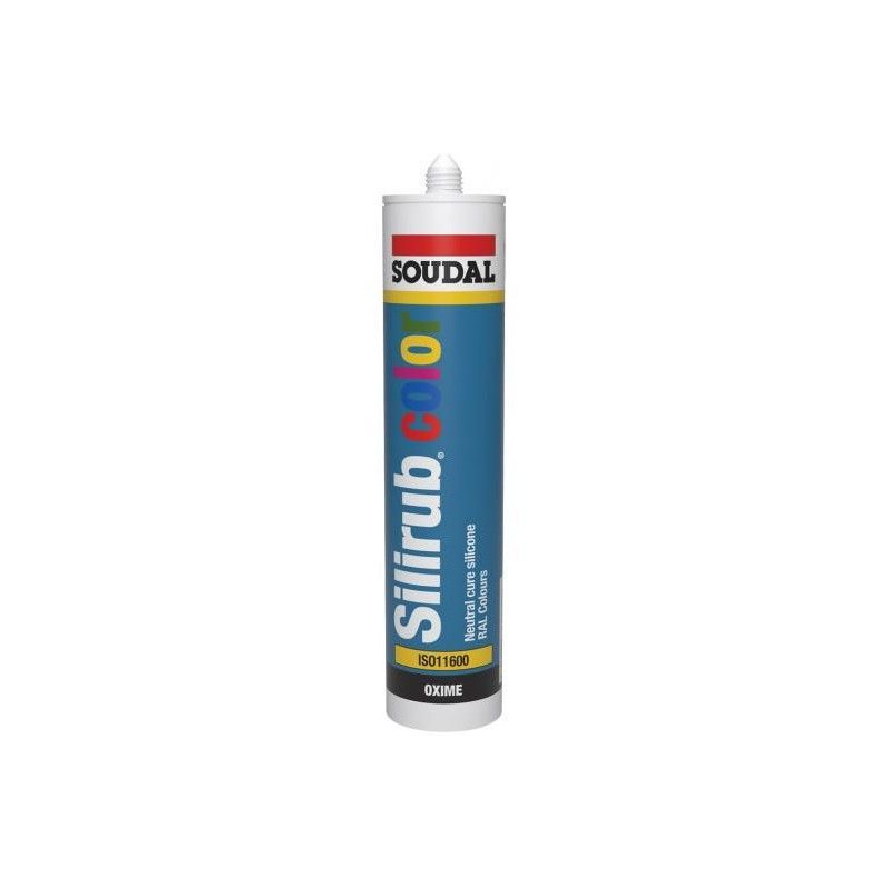 Silirub Color — нейтральный силиконовый герметик в индивидуальных цветах RAL — Soudal