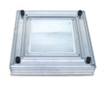 Befliesbare Aluminiumabdeckung - Wasser- und geruchsdicht - Storax Befliesbare Aluminiumabdeckung - Wasser- und geruchsdicht - Storax