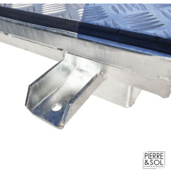 Sportello d'accesso in acciaio zincato grecato - Apertura assistita - 15 kN - HAGO