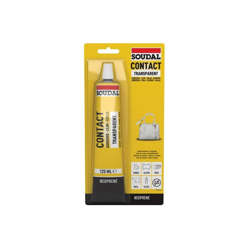47A - Прозрачный контактный клей - Soudal