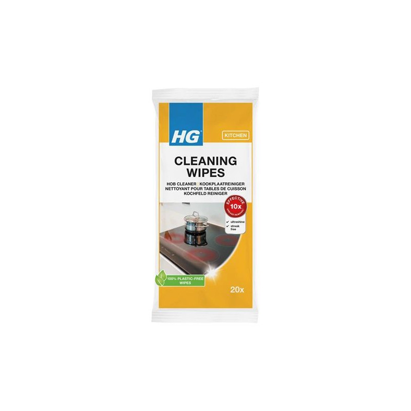 Reinigingsdoekjes kookplaat - HG Reinigingsdoekjes kookplaat - HG